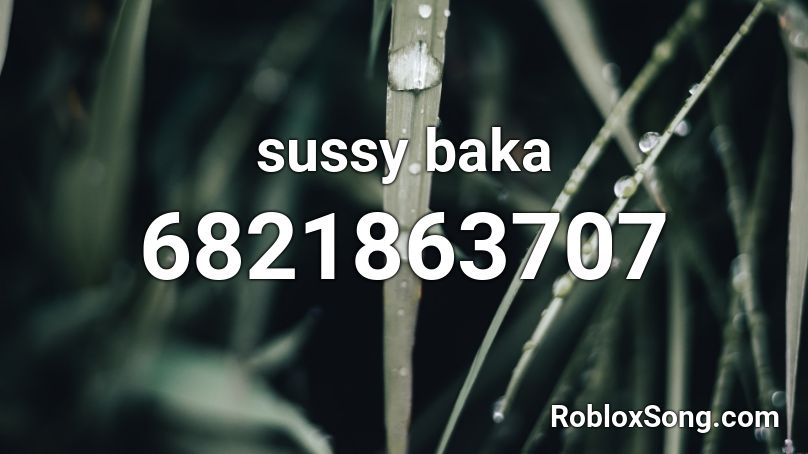 ROBLOX SUSSY BAKA 