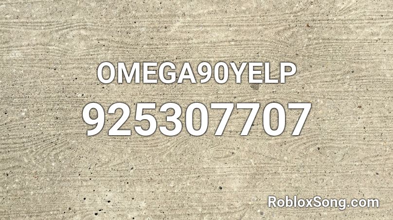 OMEGA90YELP Roblox ID