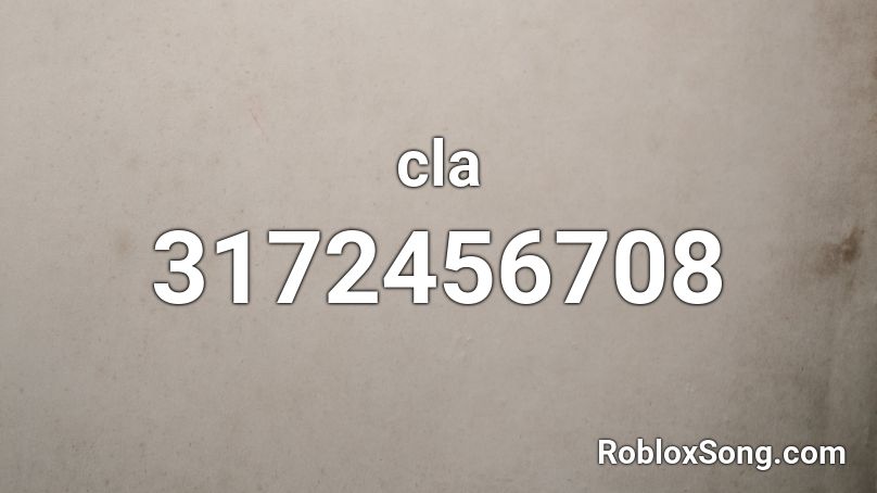 cla Roblox ID