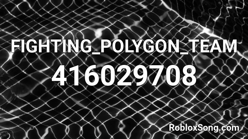 FIGHTING_POLYGON_TEAM Roblox ID