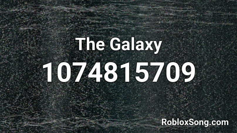 The Galaxy Roblox ID