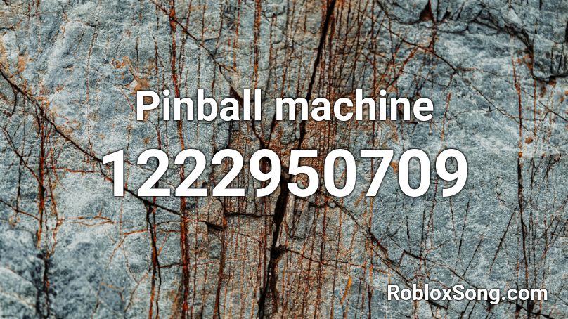 Pinball machine Roblox ID