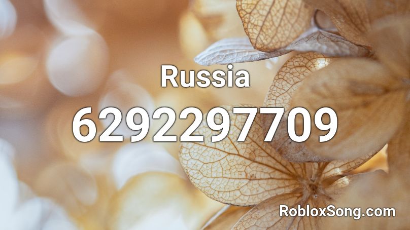 Russia Roblox ID
