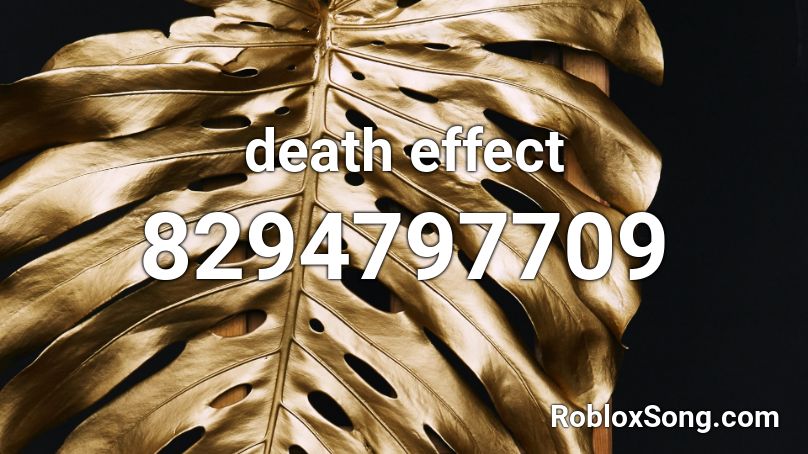 death effect Roblox ID