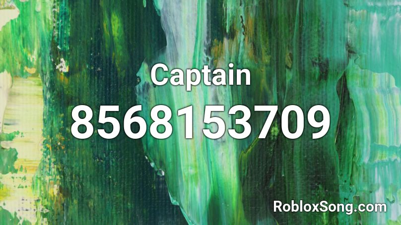 Captain Roblox ID