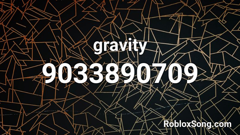 gravity Roblox ID