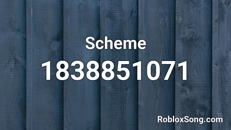 Scheme Roblox ID