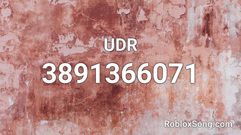 UDR Roblox ID