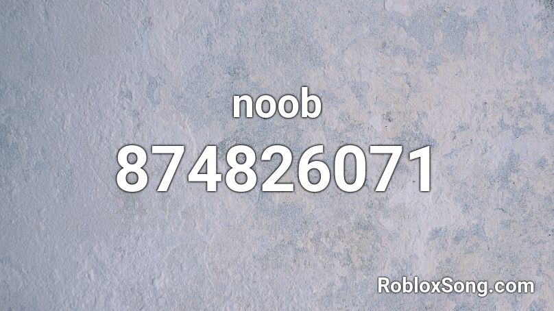 Noob Roblox Id Roblox Music Codes - roblox noob thumbs up