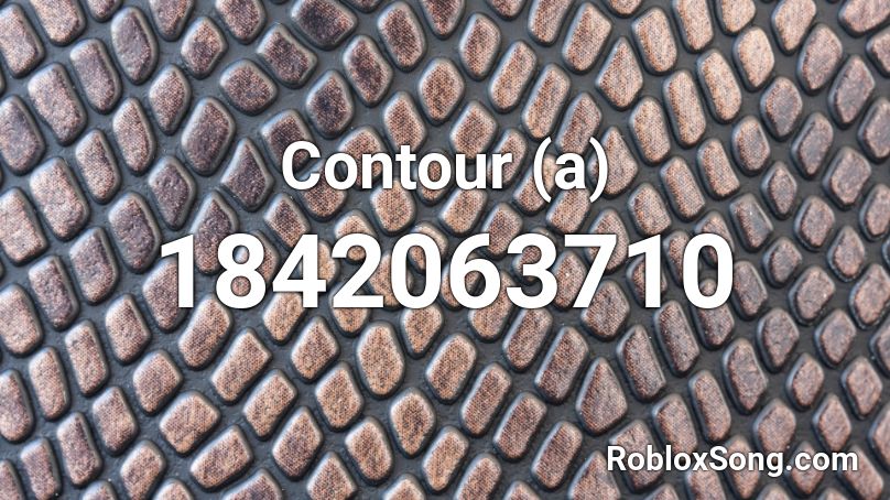 Contour (a) Roblox ID