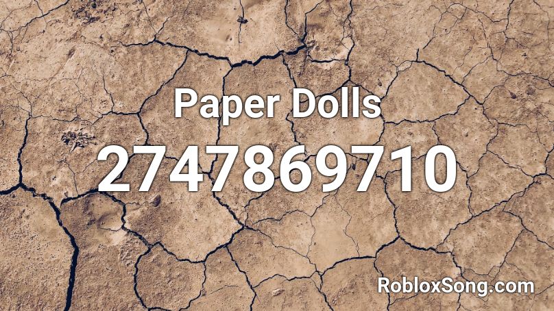 Paper Dolls Roblox ID