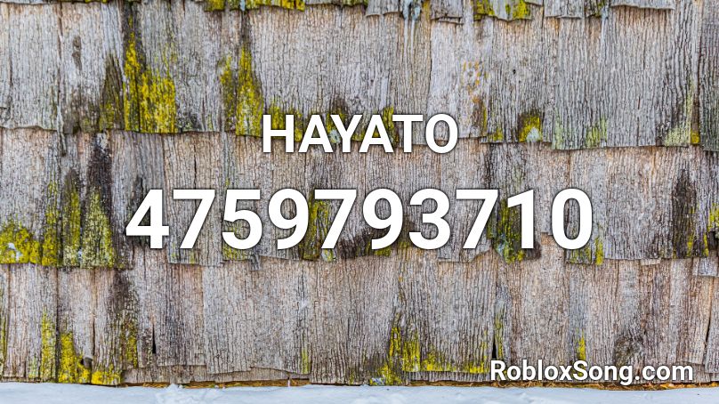 HAYATO Roblox ID