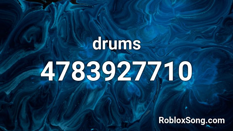 drums Roblox ID