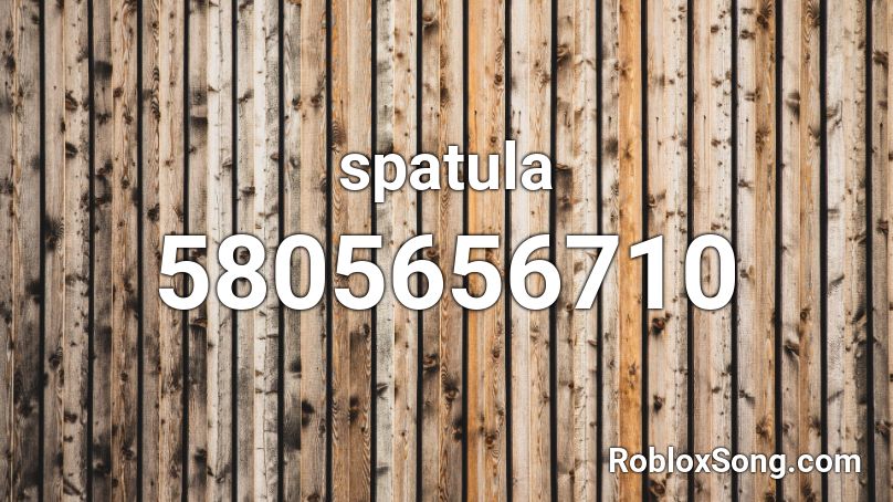 spatula Roblox ID