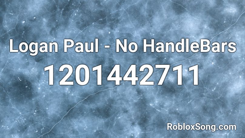 Logan Paul - No HandleBars Roblox ID