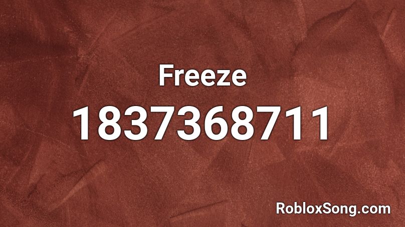 Freeze Roblox ID