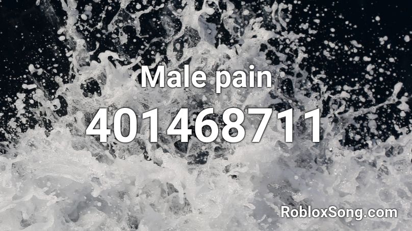 Male pain Roblox ID