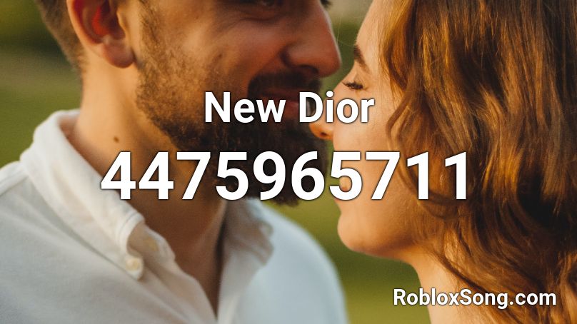 New Dior Roblox ID