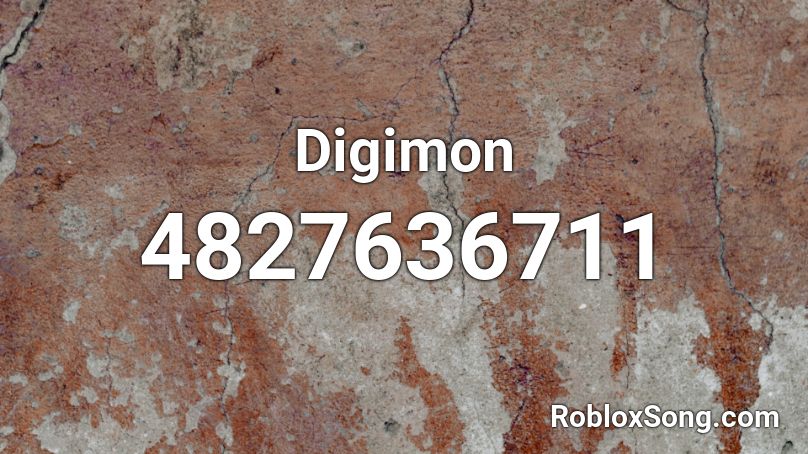 Digimon Roblox ID