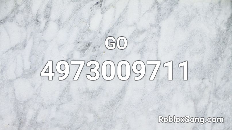GO Roblox ID