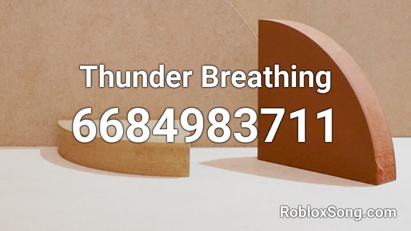 Thunder Breathing Roblox ID