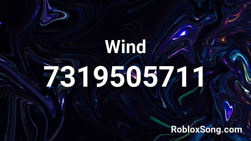 Wind Roblox ID