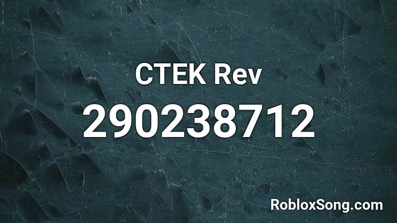 CTEK Rev Roblox ID