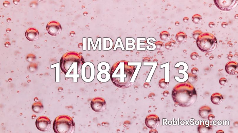 IMDABES Roblox ID