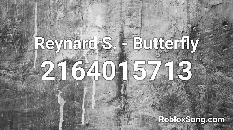 Reynard S. - Butterfly Roblox ID