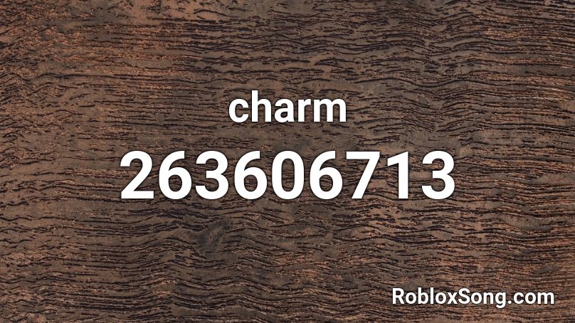 charm Roblox ID