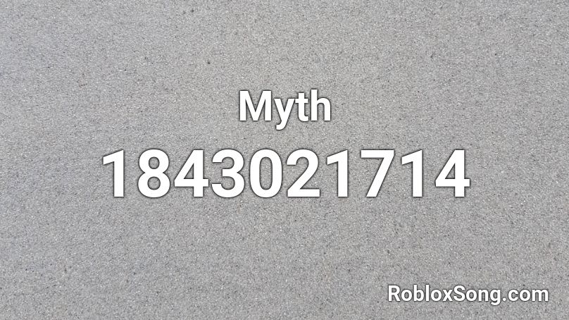 Myth Roblox ID