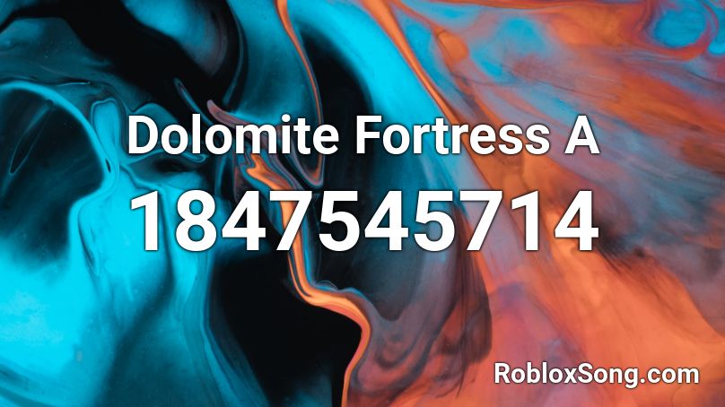 Dolomite Fortress A Roblox ID