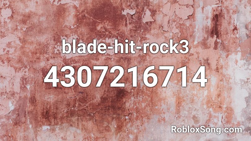 blade-hit-rock3 Roblox ID