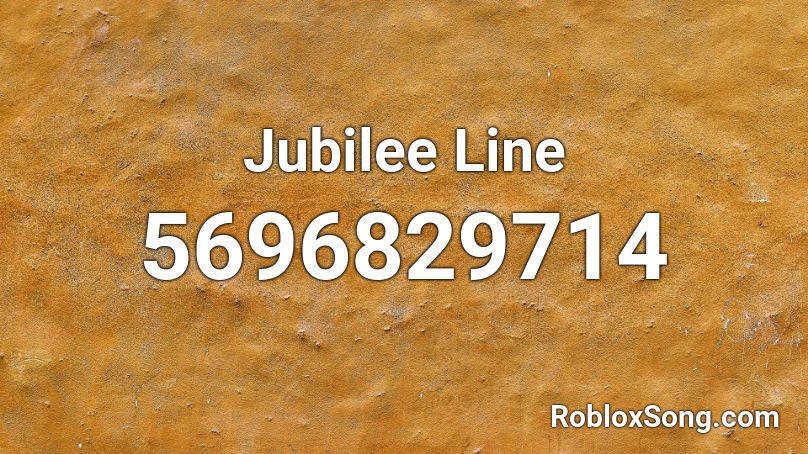 Jubilee Line Roblox ID