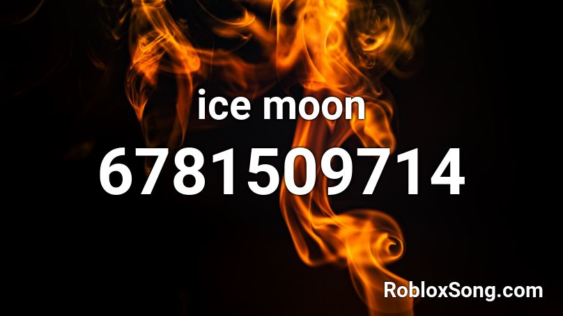 ice moon Roblox ID