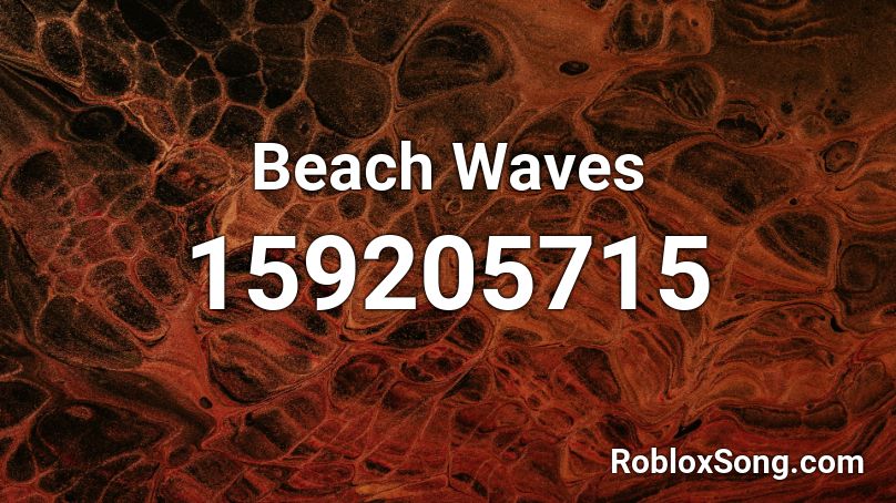 Beach Waves Roblox ID