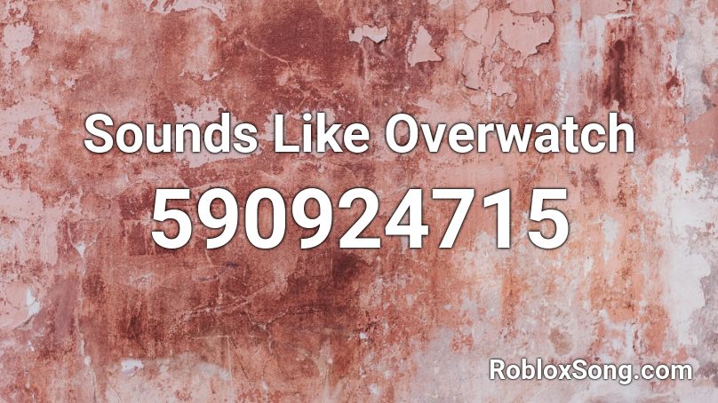 overwatch remix roblox id