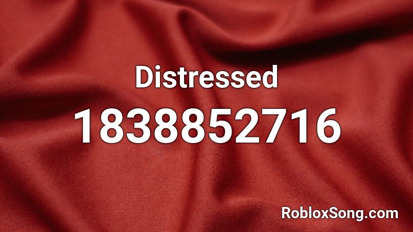 Distressed Roblox ID