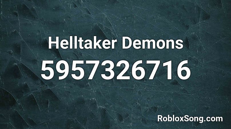 Helltaker Demons Roblox ID