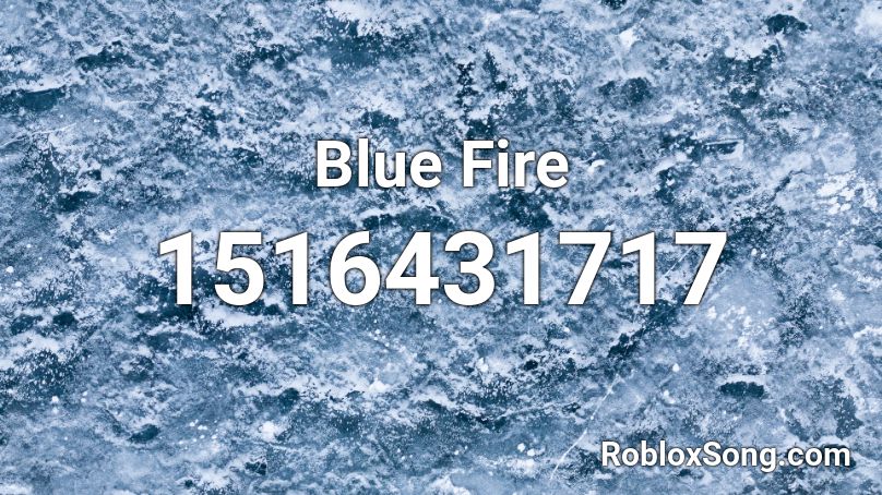 Blue Fire Roblox ID