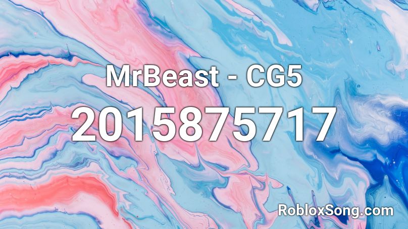 MrBeast - CG5 Roblox ID