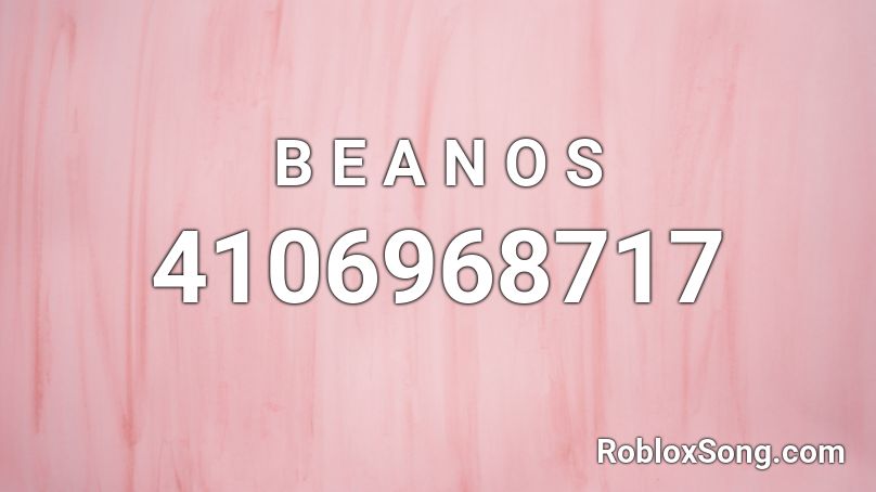 beanos roblox music id