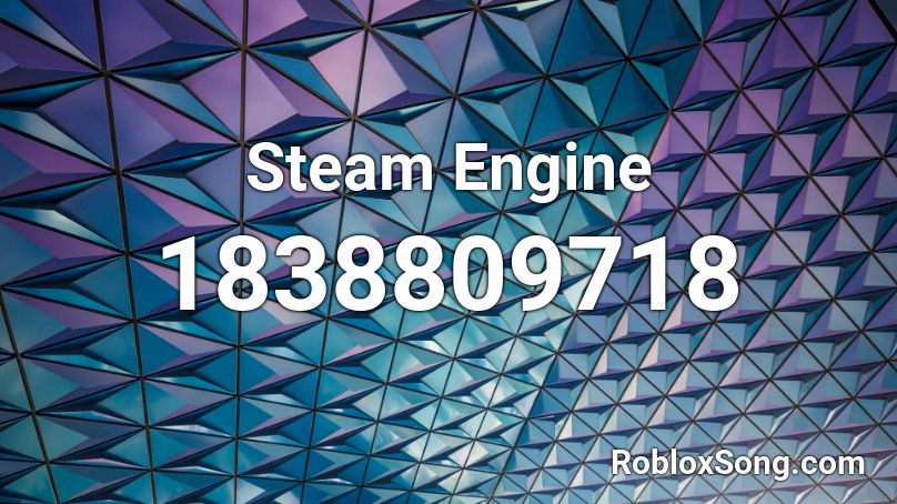 Steam Engine Roblox ID