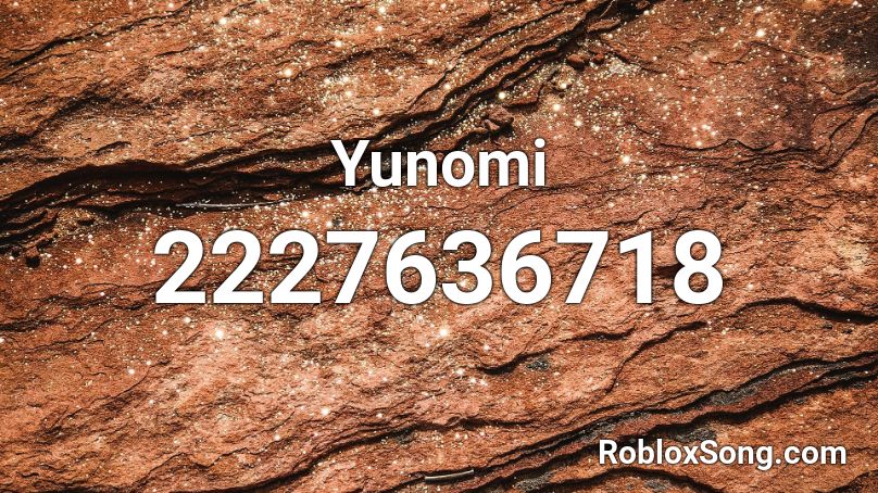 Yunomi Roblox ID