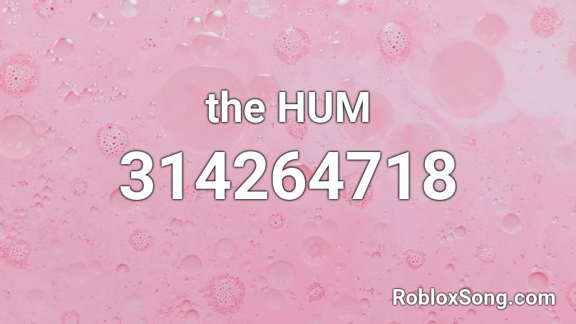 the HUM Roblox ID