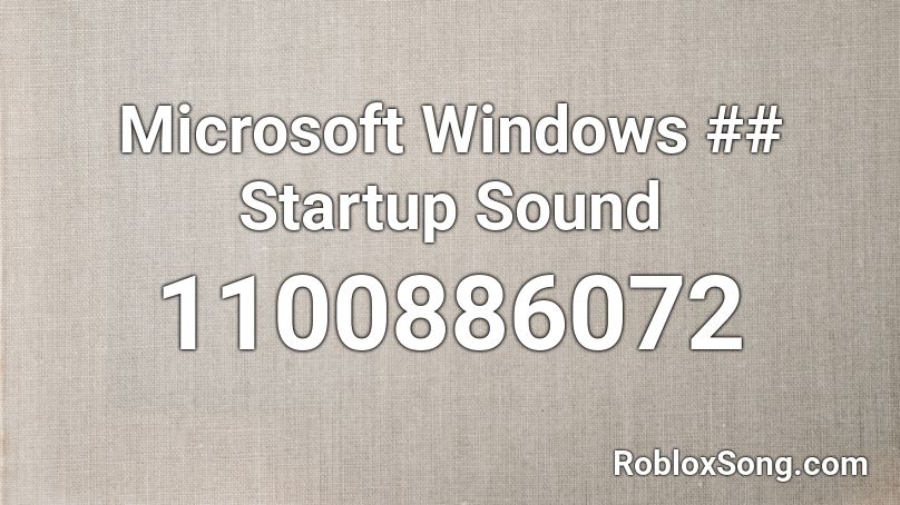 Windows XP Shutdown Sound Roblox ID - Roblox music codes