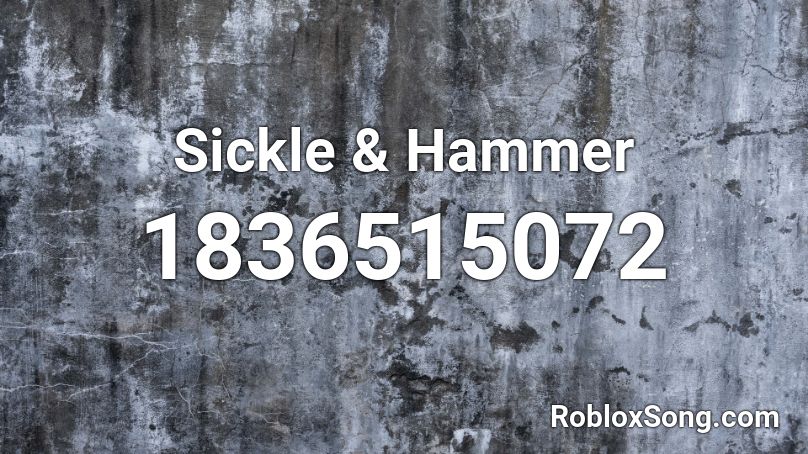 Sickle & Hammer Roblox ID