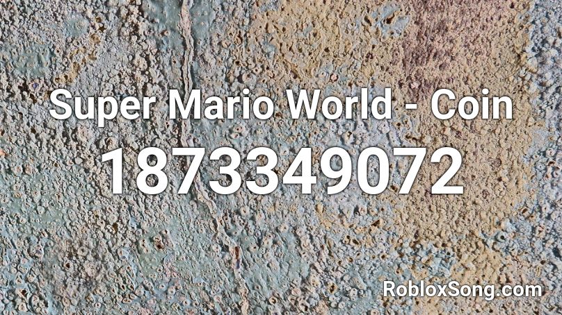 Super Mario World - Coin Roblox ID