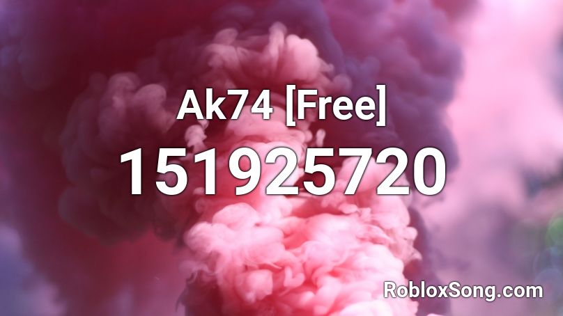 Ak74 [Free] Roblox ID