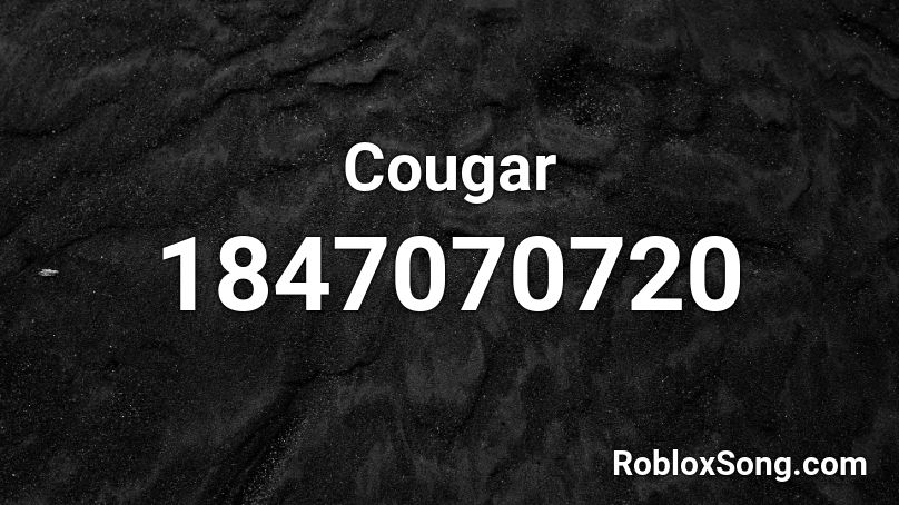 Cougar Roblox ID